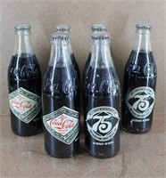 1977 Commemorative Coca- Cola 75th Ann. Bottles