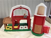 Fisher price barn and silo