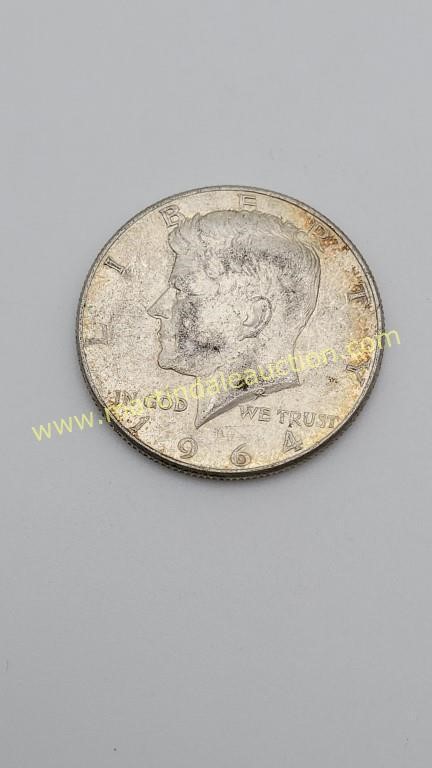 1964 Kennedy Half Silver Dollar