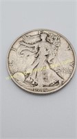 1946 D Liberty Walking Half Silver Dollar
