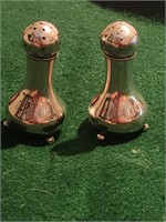 Vtg. Sterling Silver Salt & Pepper Shakers