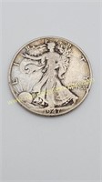 1947 Walking Liberty Half Silver Dollar