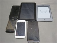 Lot of Apple LG Kindle Amazon Phone Tablets
