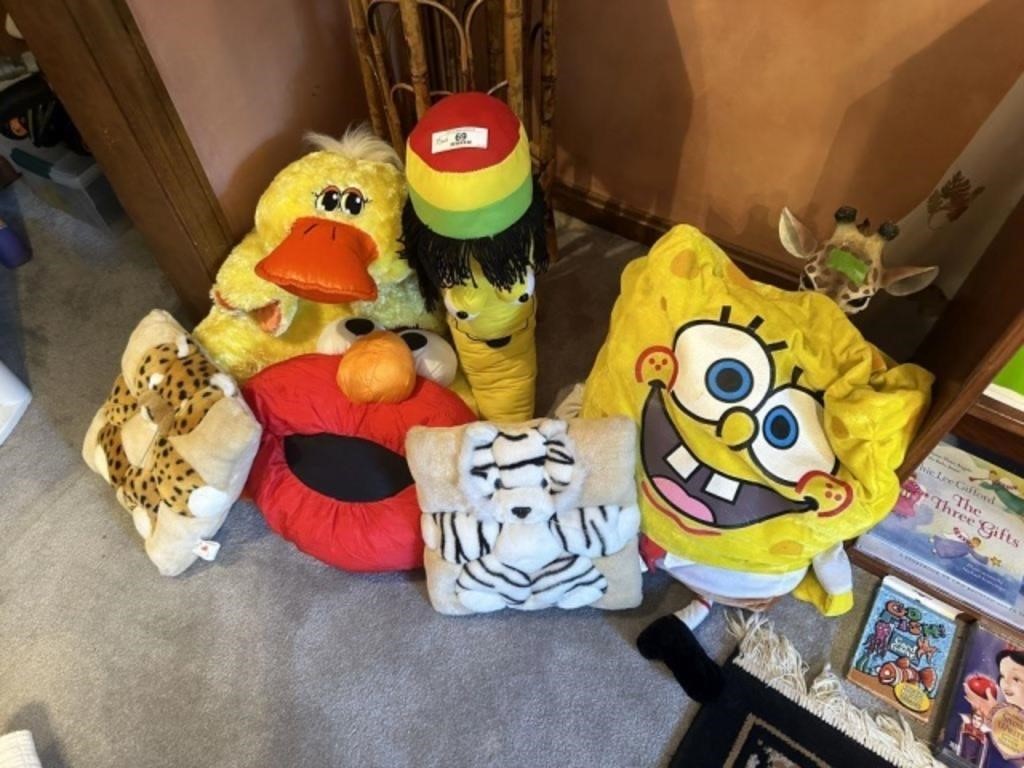 Lot of Children's Pillows