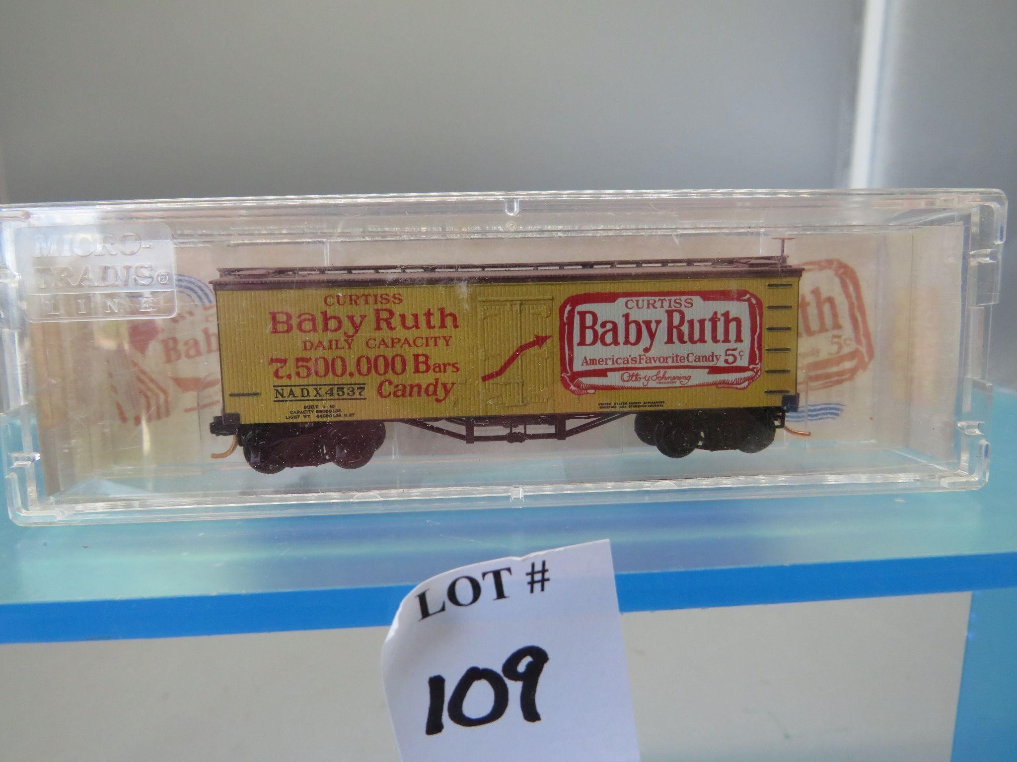 N Micro Trains Nestle Baby Ruth #7 apps new