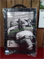 20" x 14" Marilyn Monroe & James Dean Wall Art
