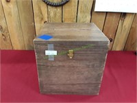 Wooden Message Box