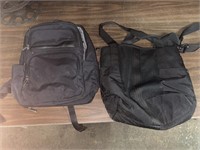 Backpack and shoulder bag