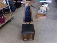 Plastic Gentleman stool with storage