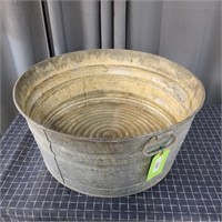 N2 Galvanized wash tub 11x24"