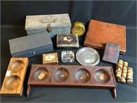 vintage boxes and others