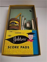 Vintage 1956 Yahtzee Set