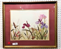 Gloria Ericson Iris Print