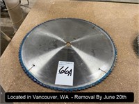 18" CIRCULAR SAW BLADE (FITS WHIRLWIND LOT 14)