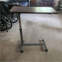 INVACARE ADJUSTABLE BEDSIDE TABLE