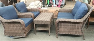 Hampton Bay Wicker Style Patio Furniture 4 Pieces
