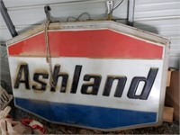 HANGING DOUBLE SIDED ASHLAND SIGN-