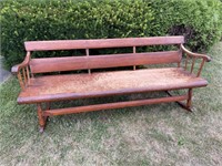 Early 19th Century Nanny Bench