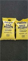 (2) 40 lb bags of softener salt, unopened