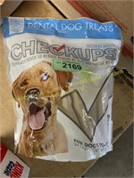 Check ups dental dog treats