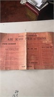 1942 Civil Defense Air Raid Precautions