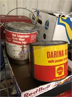 5 LB TIN SHELL DARINA GREASE, GAL  ALUMINUM PAINT