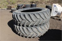 Set of Rear Tractor Tires