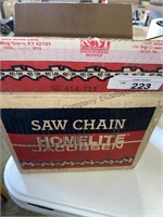 Case of Home light Jacobson saw chain