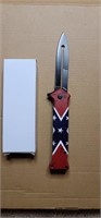 REBEL FLAG FOLDING KNIFE