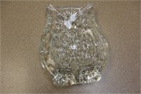 Glass Owl Ashtray