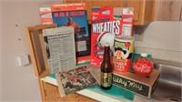 WHEATIES NEBRASKA BOXES- PAPER CLIPPINGS ABOUT