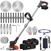 Cordless Weed Eater, Electric Weed Wacker with