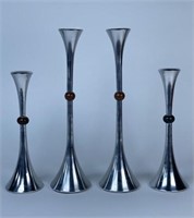 DANSK ATOMIC CANDLESTICKS