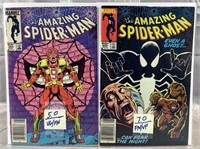 Marvel comics the amazing Spider-Man #255, 264