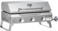 Onlyfire Flat Top Gas Griddle with Lid