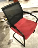 KNOLL SLED BASE GUEST CHAIRS 4X