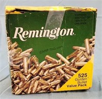 Remington Golden Bullet 22lr HP 525 Round Box Ammo