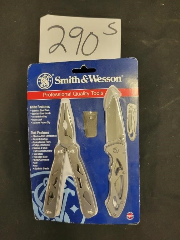 Smith and Wesson Pocket Knife/Multi Tool-NIB