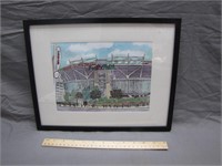 Cool Framed Painting of FedEx Field