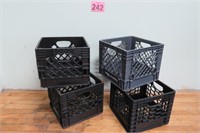 4 Milk Crates