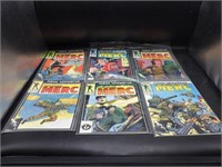Marvel Comics Mark Hazzard MERC 7-12