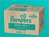 Pampers Baby Dry Diapers, Size 4, 186ct