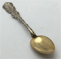 Webb C Ball Sterling Silver Tea Spoon