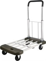 SOCROTO Aluminum Folding Platform Cart with Adjust