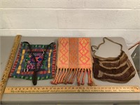 Old Art Purses and Tapestry