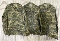 (RL) 3 U.S Army Camouflage Jackets (bidding on