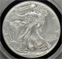 1992 .999 Fine Silver Eagle