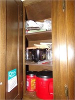 Contents of Cabinet - Coffee Cups and More