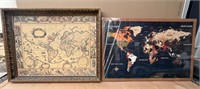 Two World Maps