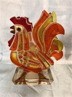 Vintage Plastic Rooster Napkin Holder